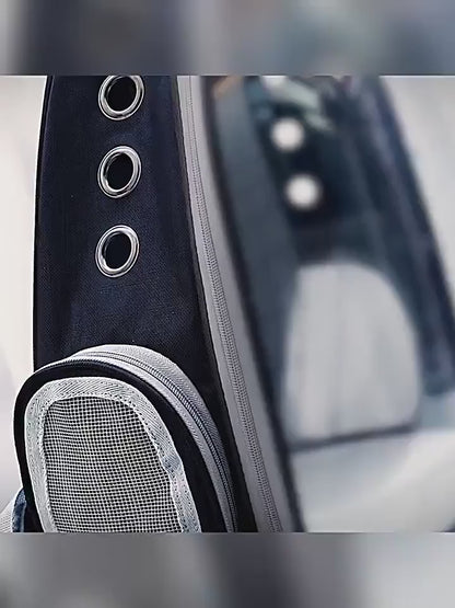 Sac à Dos de Transport pour Chien et Chat – Grande Capacité avec Capsule Transparente